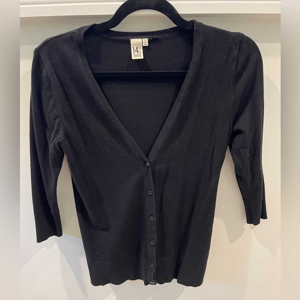 Black Cardigan
